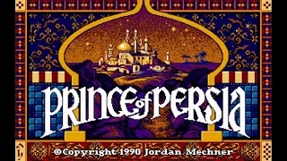 Prince Of Persia 1 Walkthrough [1989] MS-DOS Classic - Level 4 HD [All Super Potions]