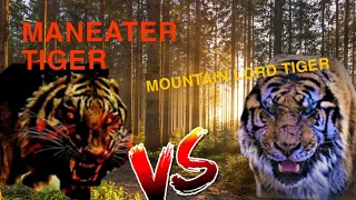 MANEATER 2007 TIGER VS MOUNTAIN LORD TIGER TRIBUTE SKILLET MONSTER