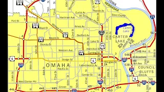 map of Omaha Nebraska