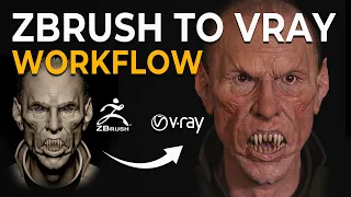 Zbrush Speed Sculpt to Vray Renders