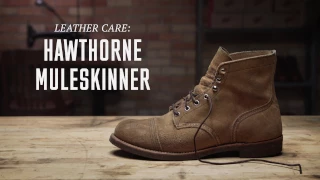 Red Wing Heritage - Hawthorne Muleskinner (Roughout) Leather Care