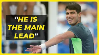 You can look at this tennis master forever!! Carlos Alcaraz vs Ruud (Insane play)