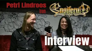 Petri Lindroos * ENSIFERUM* Interview Hosted by #LucySD #MetalistheLaw On The Rocks, Helsinki