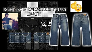 photobashing truey jeans (roblox speed design and tutorial)