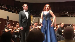 Vasilisa Berzhanskaya and Sergey Kuzmin. Bellini, duet from the Opera Norma. Бержанская В, Кузьмин С