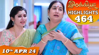 Ilakkiya Serial | EP 464 Highlights | 10th April  2024 | Shambhavy | Nandan | Sushma Nair