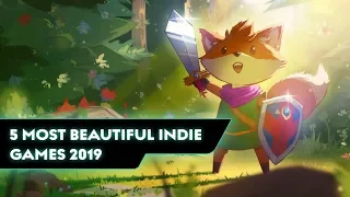 TOP 5 MOST beautiful INDIE GAMES upcoming 2019-2020 (PS4, XBOX ONE, PC)