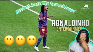 The Best Skill Player Ever ? Ronaldinho Football's Greatest Entertainment Reaction