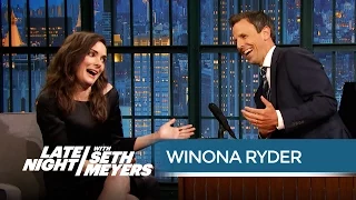 Winona Ryder: The Beetlejuice Sequel Is Happening! - Late Night with Seth Meyers