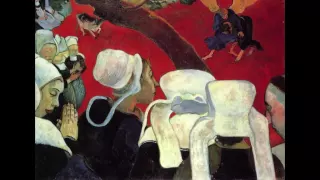 Paul Gauguin, Vision after the Sermon, or Jacob Wrestling with the Angel