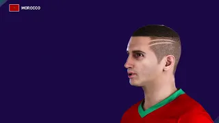 [ PES 2021 | PES 2020 | PES 2019 ] BILAL EL KHANNOUSS FACE BUILD AND STATS