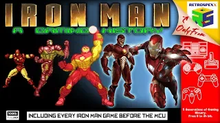 THE EVOLUTION OF IRONMAN in Video Games 1991 - 2008 (MCU Movie)