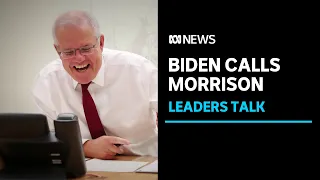 Scott Morrison and Joe Biden discuss COVID-19, climate and China in first call | ABC News