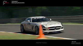 Gran Turismo SPORT | Mercedes SLS AMG Gr.4 vs Nordschleife (Replay)