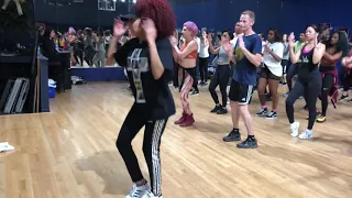 Ashley Everett teaching Everybody Mad (Beychella) at our Oakland workshop - www.popstarbootycamp.com