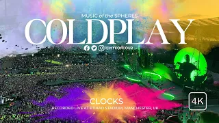 COLDPLAY - Clocks - Manchester, UK 2023 OPENING NIGHT [4K]