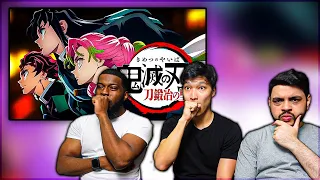 FIRST TIME Reacting DEMON SLAYER ALL OPENINGS (1-4) | Kimetsu no Yaiba Op