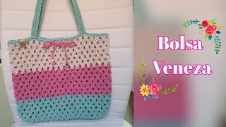 Bolsa Veneza linda e fácil de fazer