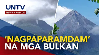 Mt. Mayon, muling nagbuga ng lava; Bulkang Bulusan, may seismic activity rin - PhiVolcs