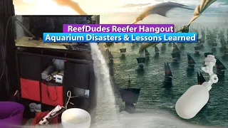 Aquarium Disasters and Lessons Learned ReefDudes Reefer Hangout!