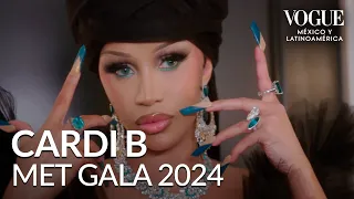 Cardi B lució un impresionante vestido negro en la MET Gala 2024_Vogue México