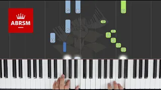 Gavotte in G / ABRSM Piano Initial Grade 2021 & 2022, A:2 / Synthesia Piano tutorial