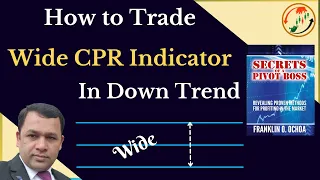 How to Trade Wide CPR Indicator in Downtrend