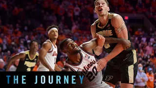 Cinematic Highlights: Purdue Outlasts Illinois in Double Overtime | Big Ten Basketball | The Journey