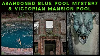 Abandoned Blue Pool Mystery & Lost Victorian Mansion Pool | Abandoned Places Scotland EP 50