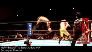 NJPW Best of The Super Juniors XXIV - Ospreay Vs Ricochet