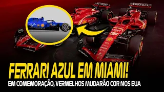 FERRARI CORRERÁ DE AZUL EM MIAMI! / MERCADO DE PILOTOS VAI MOVIMENTAR / MEGA PATROCÍNIO