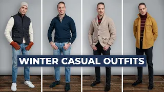 What I Wore This Week | Men's Casual Winter Outfit Lookbook 2021