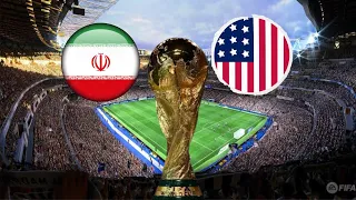 USA VS Iran FIFA World Cup e-FOOTBALL PES 23 SIMULATION