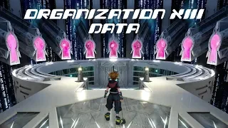 Kingdom Hearts 3 Re Mind - All Organization XIII Data Battles (Limit Cut Episode)