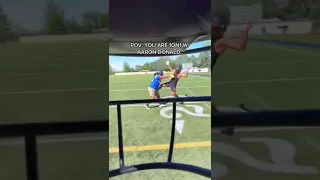 POV: You Catch The Ball & See Aaron Donald 😂💀🏈 WYD?! #shorts #football