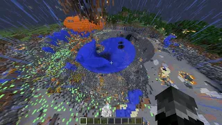 Minecraft - Too Much TNT mod (All 50 TNTs at once!)