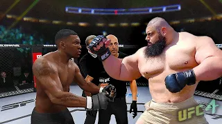 Mike Tyson vs The Iranian Hulk - EA Sports UFC 4 - Epic Fight 🔥🐲