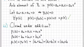 Linear Algebra Example Problems - Subspace Example #5