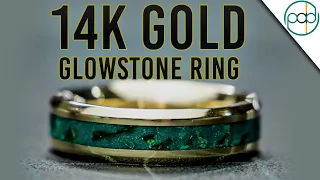 Making a Gold and Emerald Engagement Ring