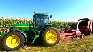 The First Day of Chopping Corn Silage! (Harvest Season 2023)