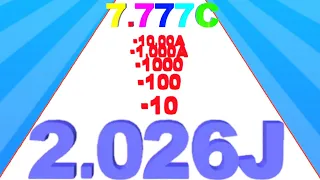 NUMBER MERGE RUN - Number Master 3D LevelUp Reach 2.026j (Infinity; Ads Clicker)