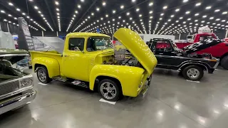 Grand National F100 Show 2024 - Coverage of All The Inside Trucks