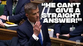 TORY MP turns on Johnson during PMQs