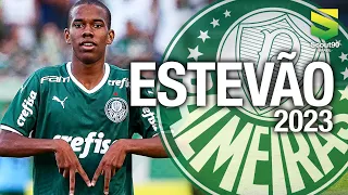 Estevão 2023 - Dribles, Passes & Gols - Palmeiras | HD