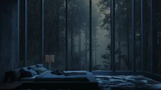 3Hours - Sleeping Music For Deep Sleeping, Relaxing Sleep Music, Soft Rain, Piano Chill