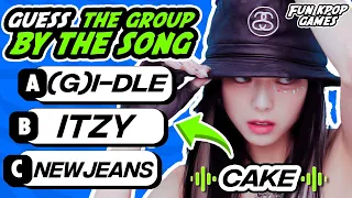 GUESS THE KPOP GROUP BY THE SONG #1 [MULTIPLE CHOICE] - FUN KPOP GAMES 2023
