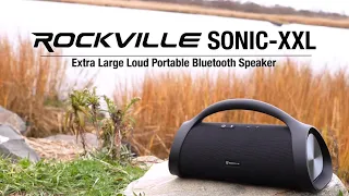 All About Your Rockville SONIC-XXL Huge Portable Bluetooth Speaker with Insane Deep Bass + IPX5