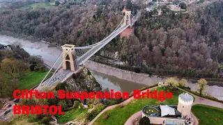 Clifton Suspension Bridge Bristol - DJI MINI 2 DRONE