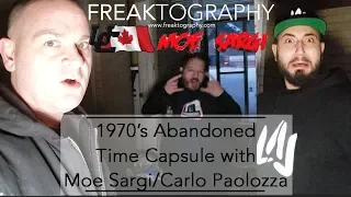 Exploring derelict abandoned time capsule house w/ moe sargi & carlo paolozza freaktography urbex