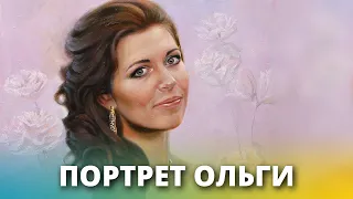 Портрет на заказ в Киеве. Портрет Ольги | Portrait of Olga. Маслом по акрилу.